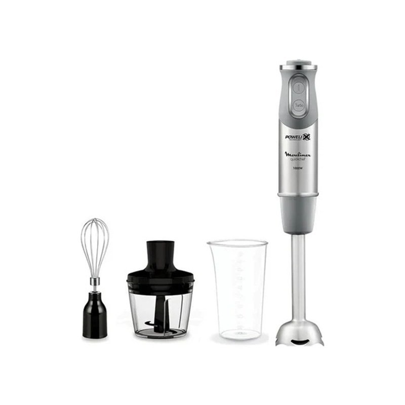 خلاط يدوي مولينكس Quickchef Lite DD656D27 ‏1000 واط 20 سرعة مع مفرمة وخفاقة