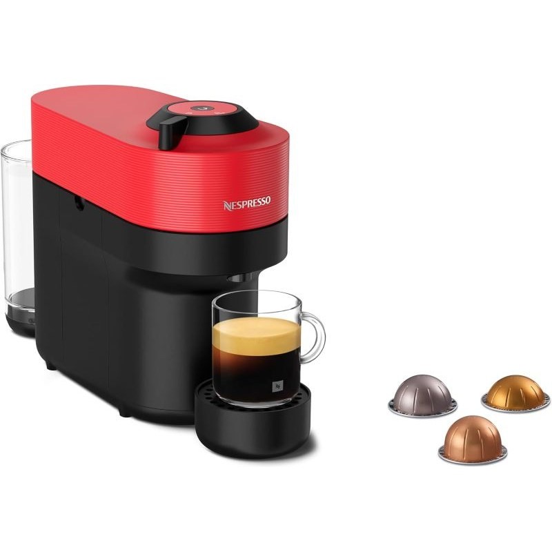 ماكينة قهوة نسبريسو Vertuo Pop GCV2 سعة 0.6 لتر قوة 1260 واط Spicy Red