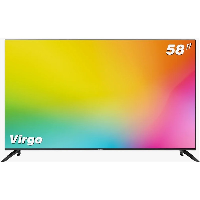 شاشة جي جارد GG-58 CG VIRGO مقاس 58 إنش Smart 4K UHD Google TV