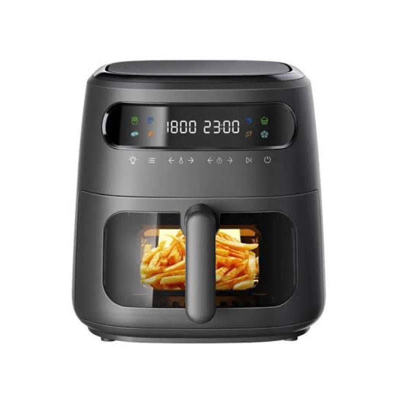 قلاية هوائية كونتي AF 8005W BK سعة 8 لتر 1700 واط 8 برامج