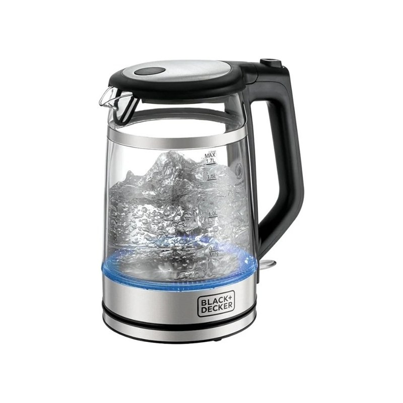 إبريق تسخين زجاجي بلاك أند ديكر GK220-B5 سعة 1.7 لتر 2200 واط