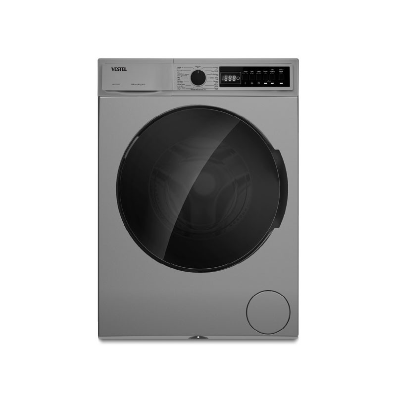 غسالة فيستل W812T2TDSS-JO سعة 8 كغم 1200 دورة انفيرتر بالبخار