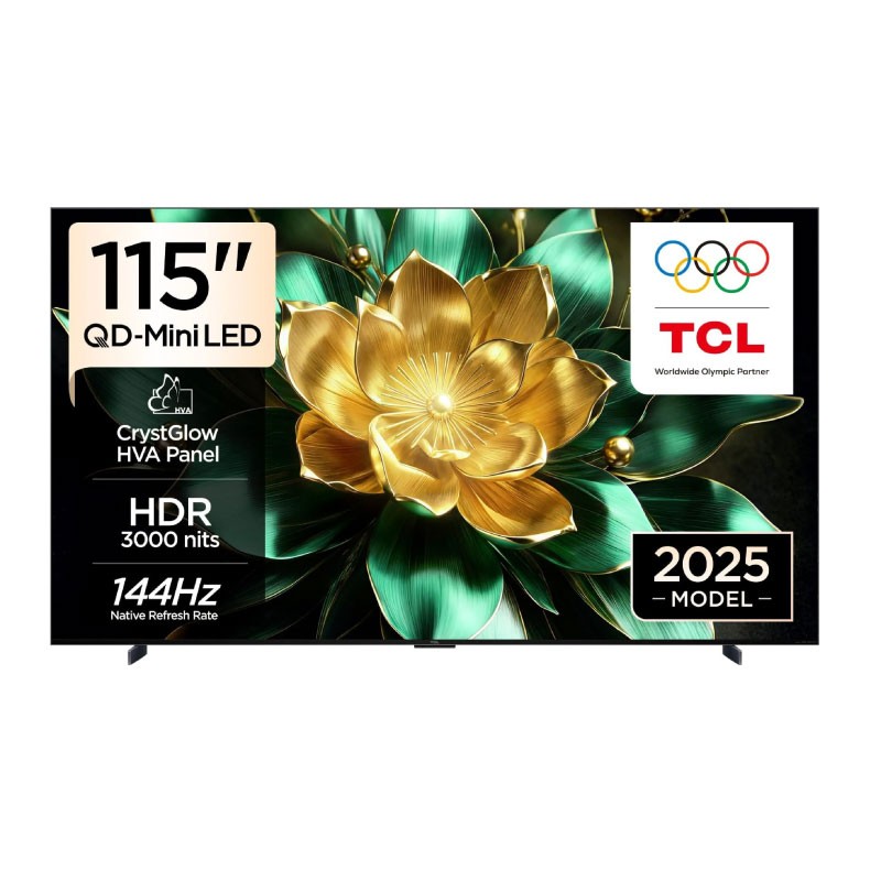 شاشة TCL C7K QD-Mini LED 115 إنش 4K سمارت 115C7K