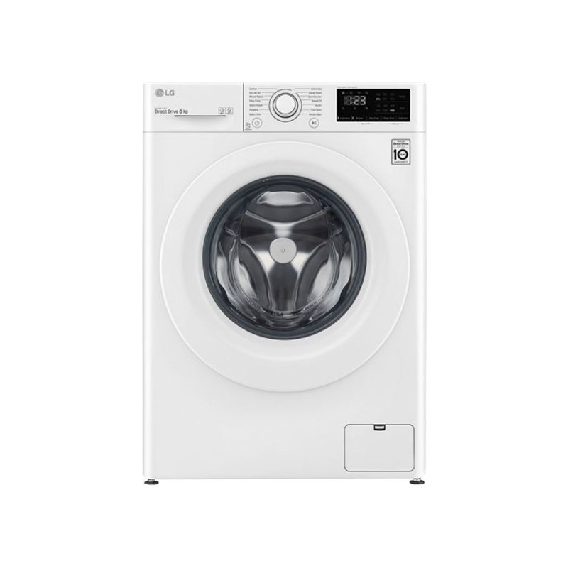 غسالة إل جي F2Y1TYPQ5 سعة 8 كغم 1200 دورة Inverter Direct Drive