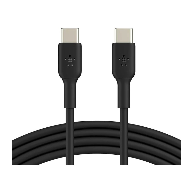 كابل بلكين BoostCharge CAB003BT1MBK USB-C إلى USB-C بقدرة 60 واط بطول 1 متر أسود