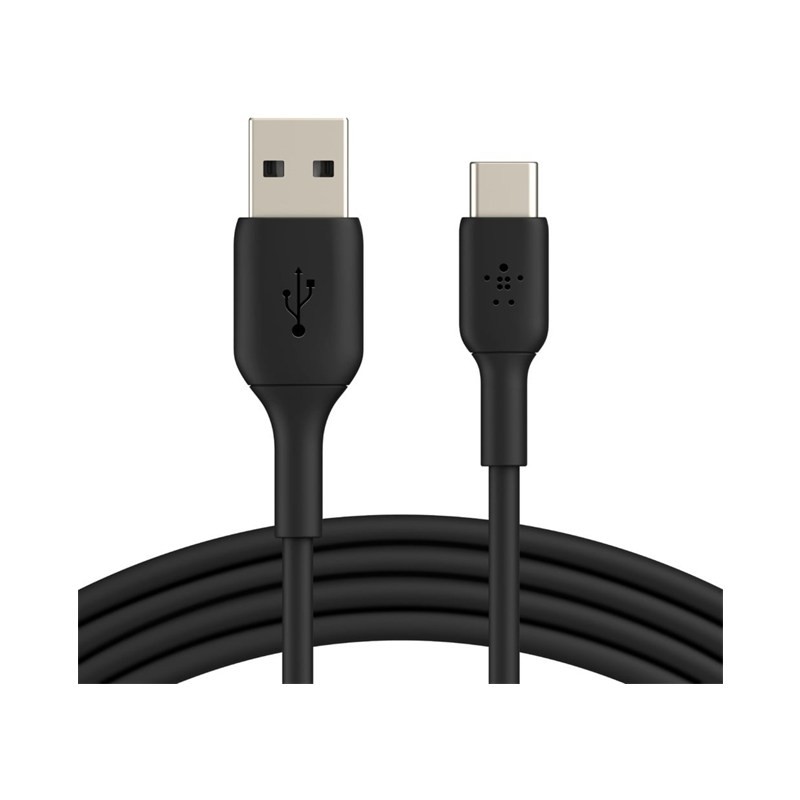 كابل بلكين BoostCharge CAB001BT1MBK USB-A إلى USB-C بطول 1 متر أسود