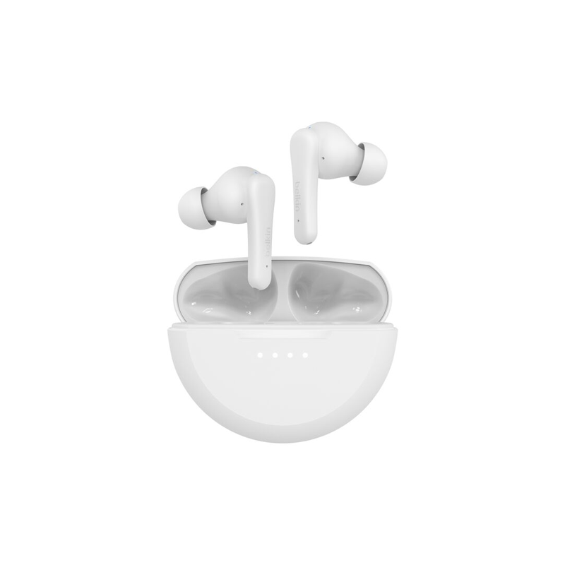 سماعات بلكين SoundForm Rhythm AUC012BTWH لاسلكية True Wireless أبيض