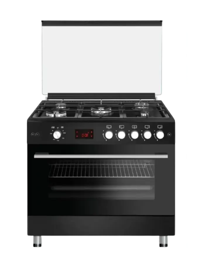 فرن يونيون تاتش 90 سم UT-10BB عادي اسود