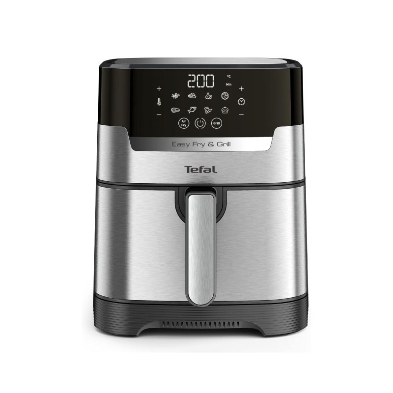 قلاية هوائية تيفال Easy Fry & Grill EY505D15 سعة 4.2 لتر 1550 واط 8 برامج