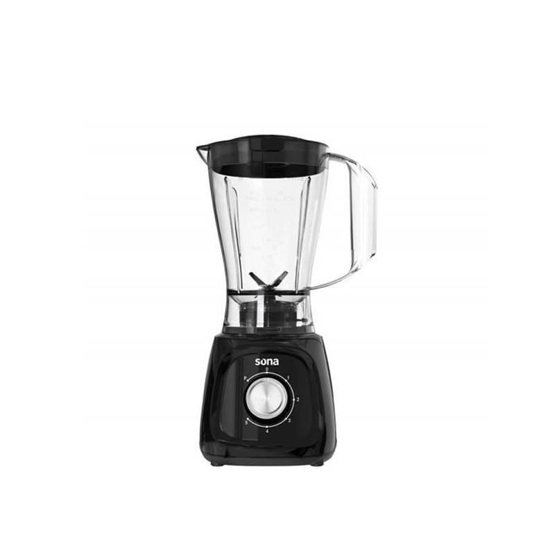 خلاط سونا SB-1410BK سعة 1.5 لتر 600 واط مع مطحنة