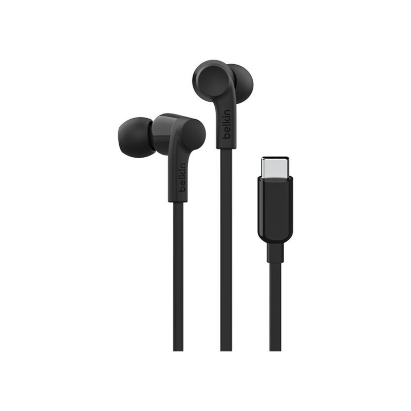 سماعات أذن سلكية بلكين SoundForm G3H0002BTBLK USB-C أسود